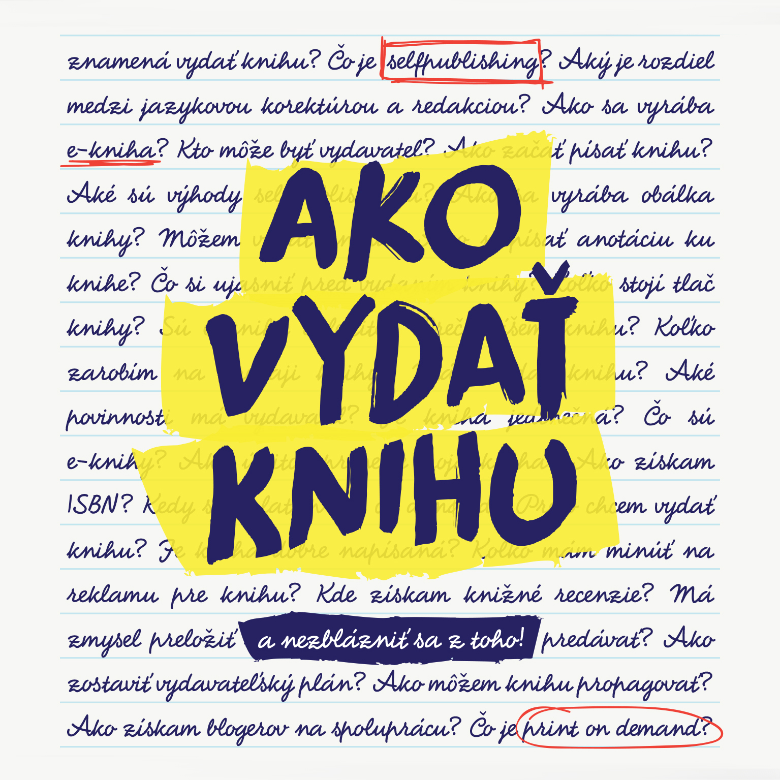 Ako vydať knihu